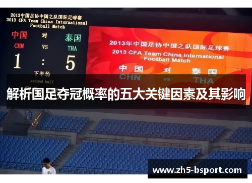 解析国足夺冠概率的五大关键因素及其影响